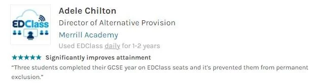 EDClass EdTech Impact Review exclusions